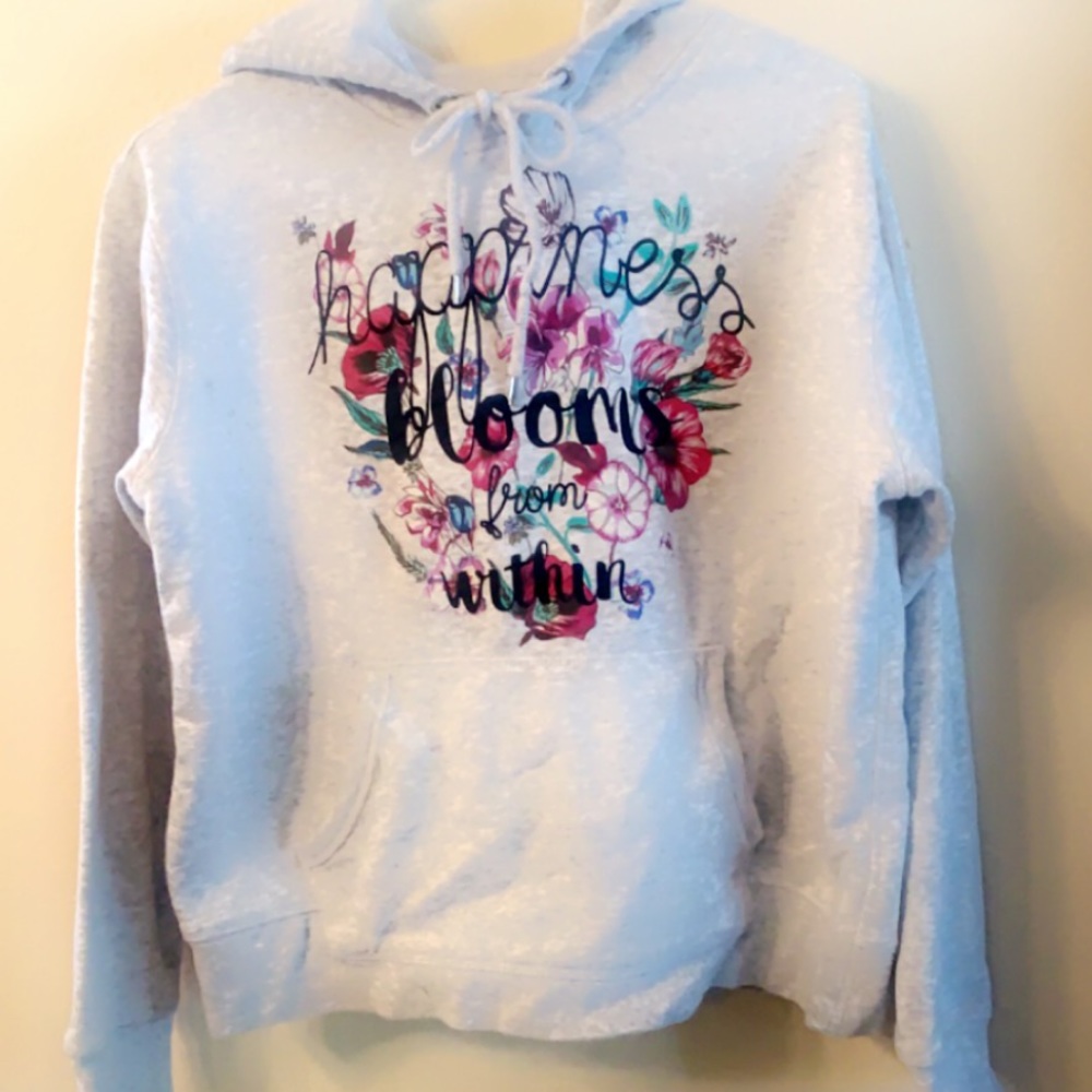 H&M- Floral Hoodie